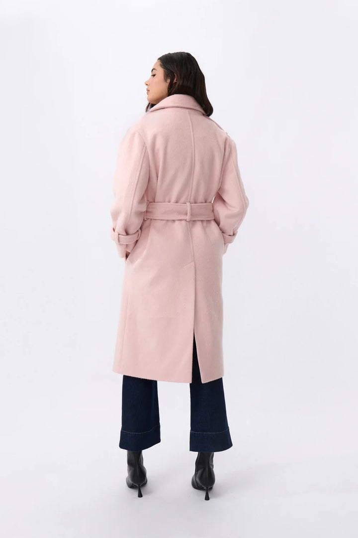 Jasmine Coat - Soft Pink