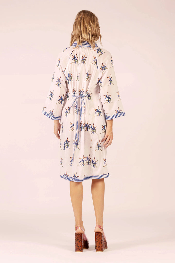 Allegra Linen Dress - Spray