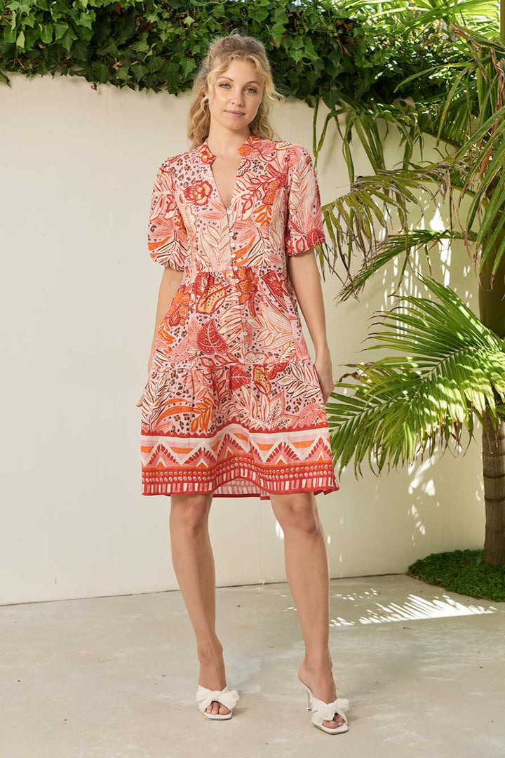 Layla Dress - Monaco Pink