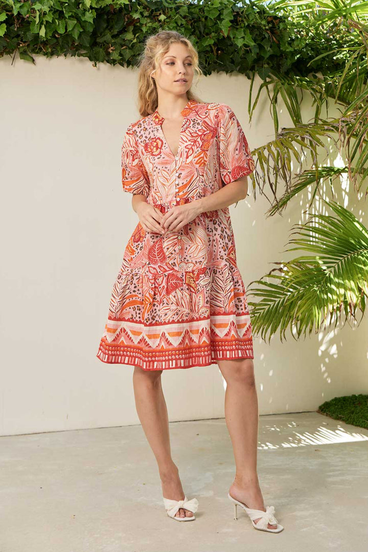 Layla Dress - Monaco Pink