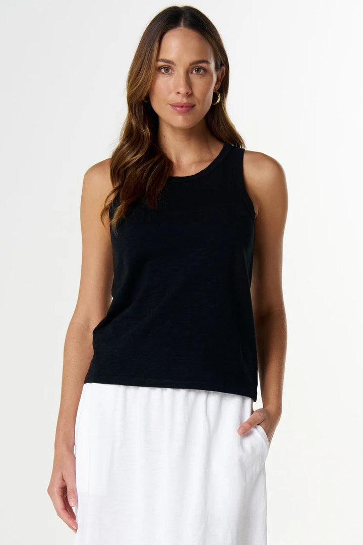 Little Cotton Tank - Black
