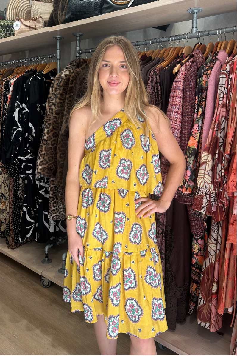 Livy Dress - Mustard