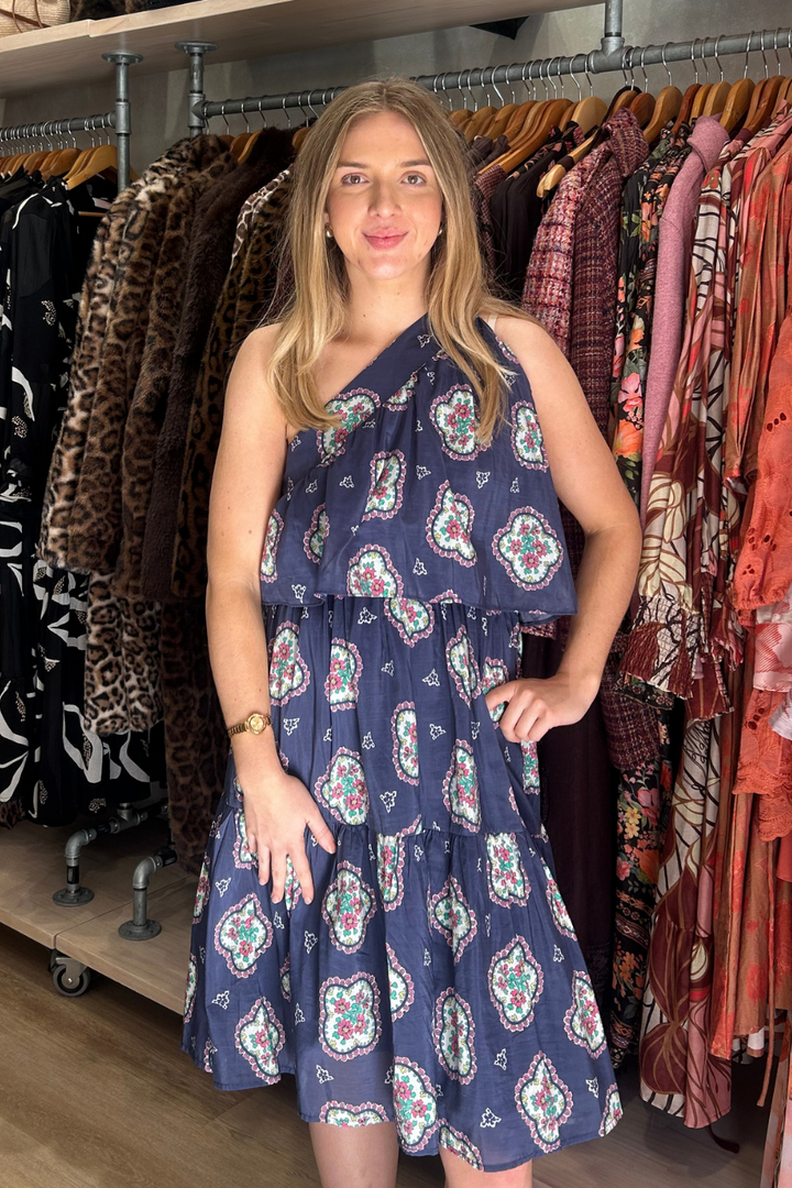 Livy Dress - Navy