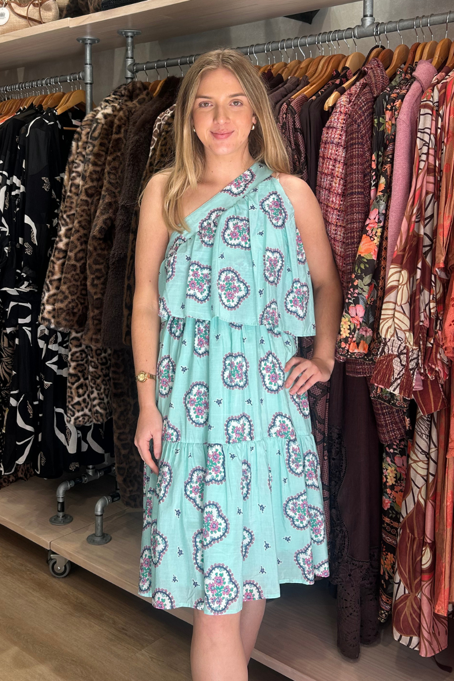 Livy Dress - Pale Blue