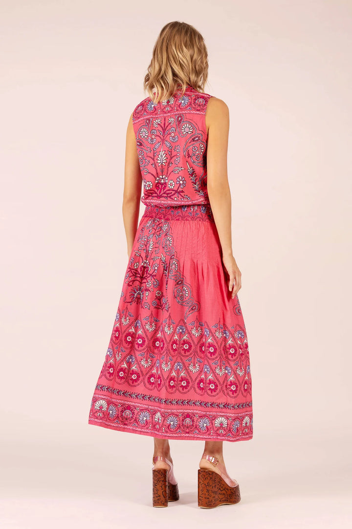 Ruby Long Dress - Hindi Raspberry