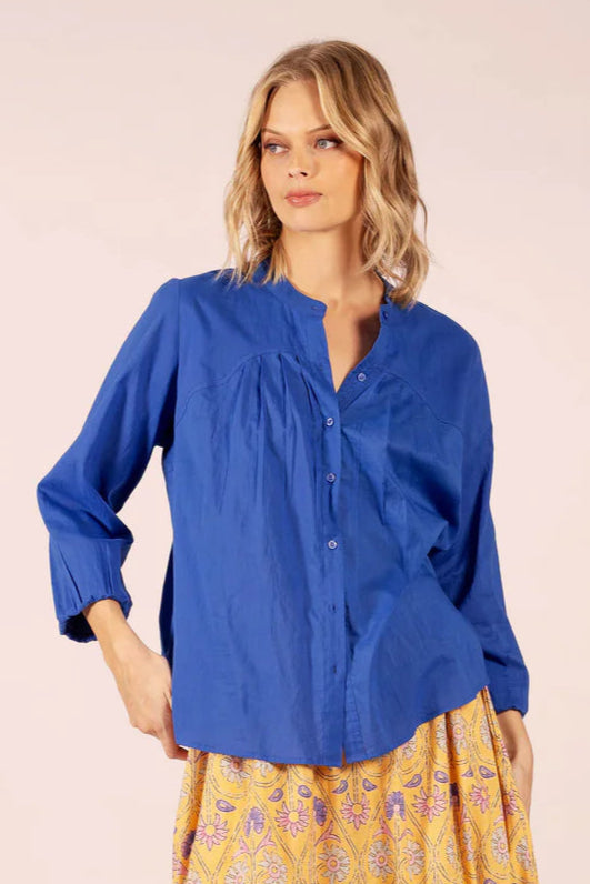 Lola Texas Shirt Cobalt Blue