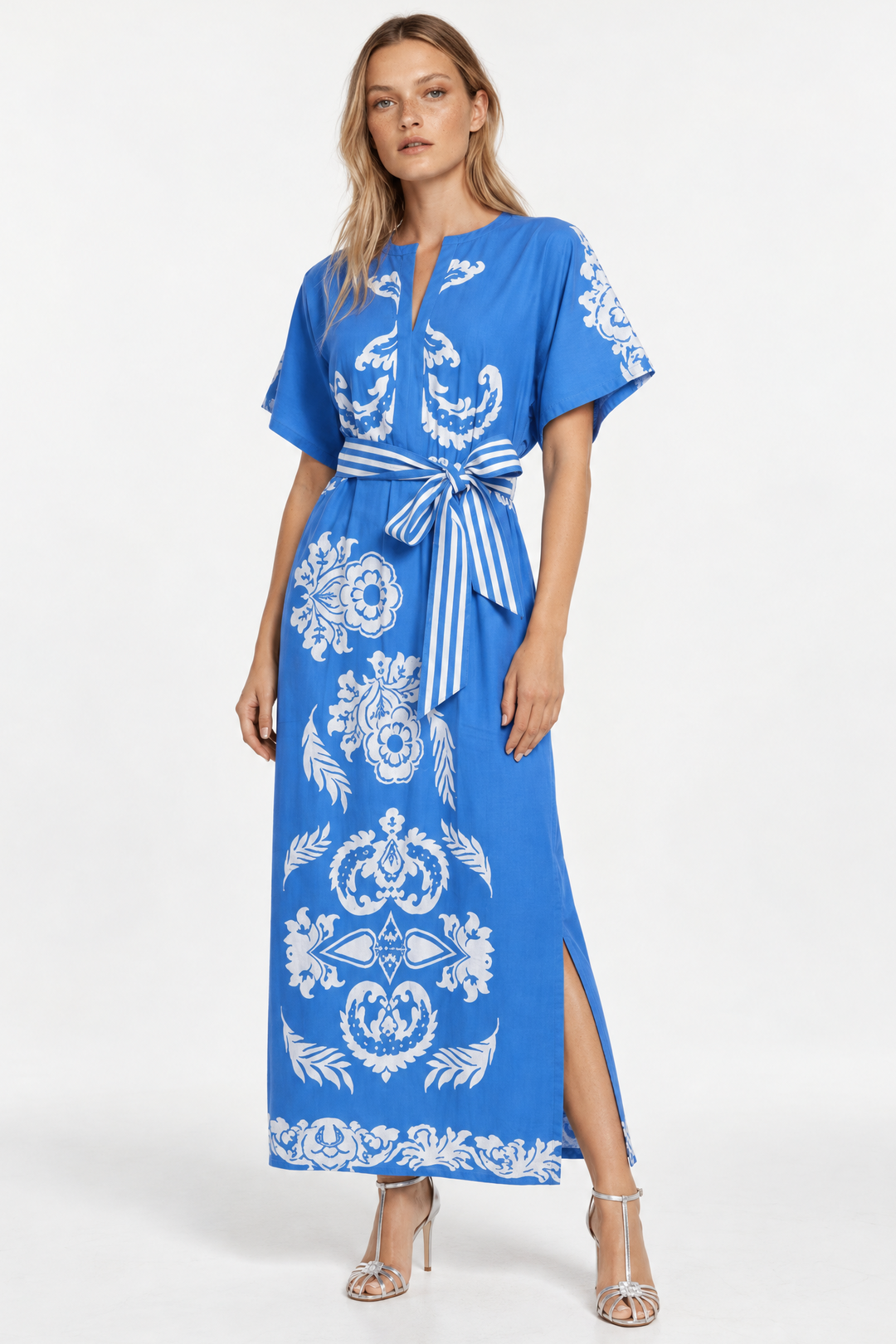 Norman Maxi Dress - Jewel Capri