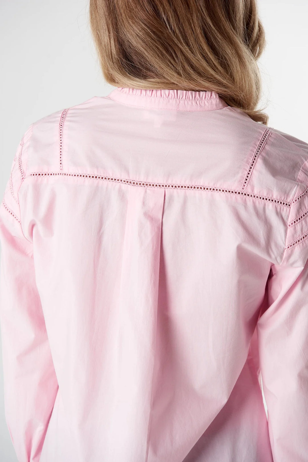 Misty Cotton Blouse - Pink A Boo