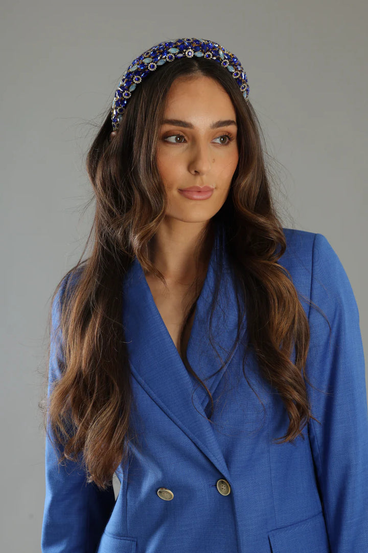 Alora Headband - Cobalt Blue