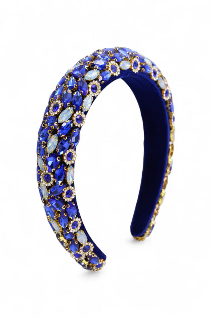Alora Headband - Cobalt Blue