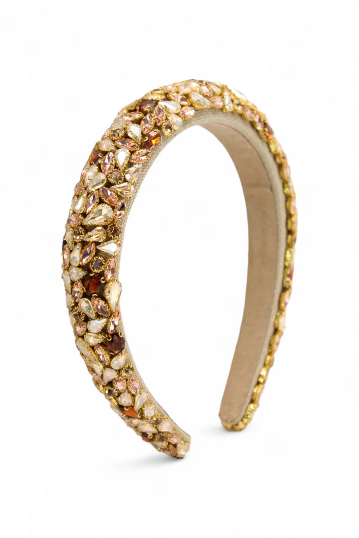 Camelia Headband - Gold