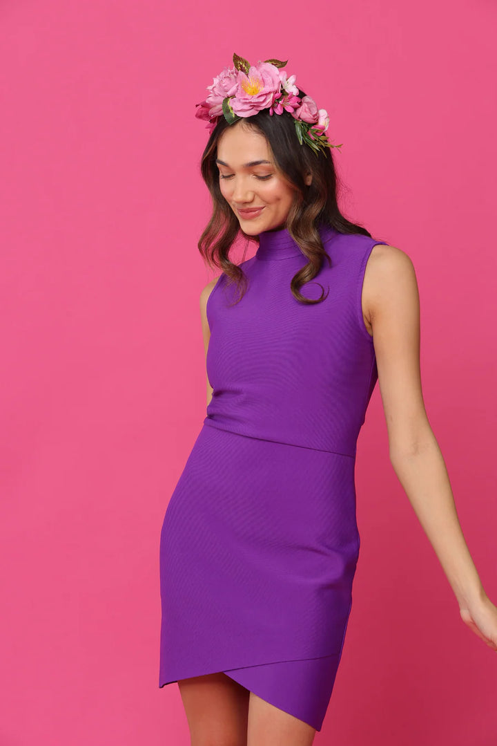 Dori Flower Crown - Hot Pink