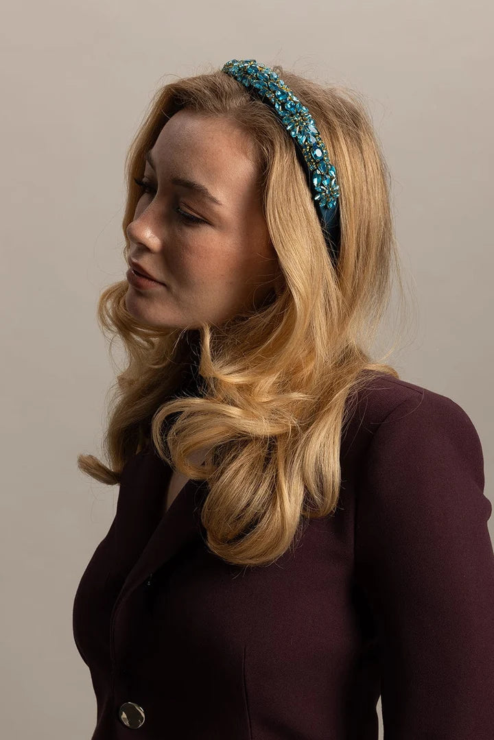 Elodie Headband - Teal
