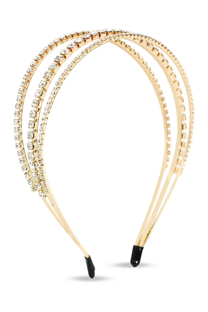 Halsey Headband - Crystal