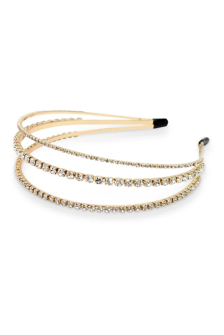 Halsey Headband - Crystal