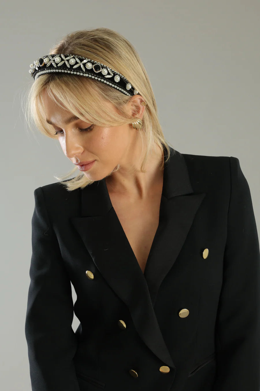 Fatima Headband - Black