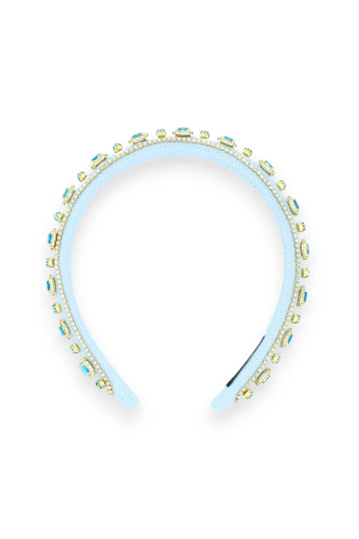 Laurel Headband - Blue
