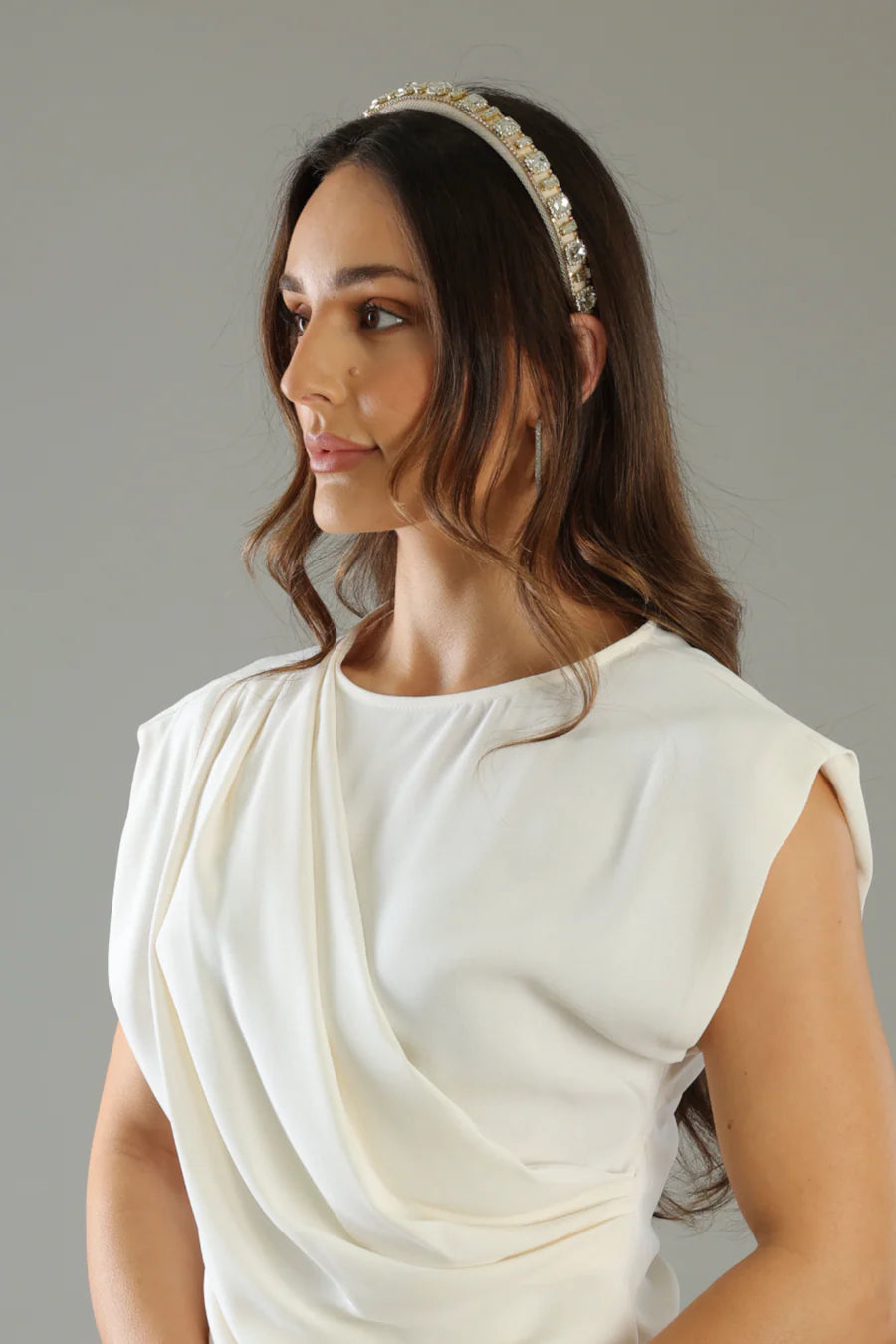 Laurel Headband - White