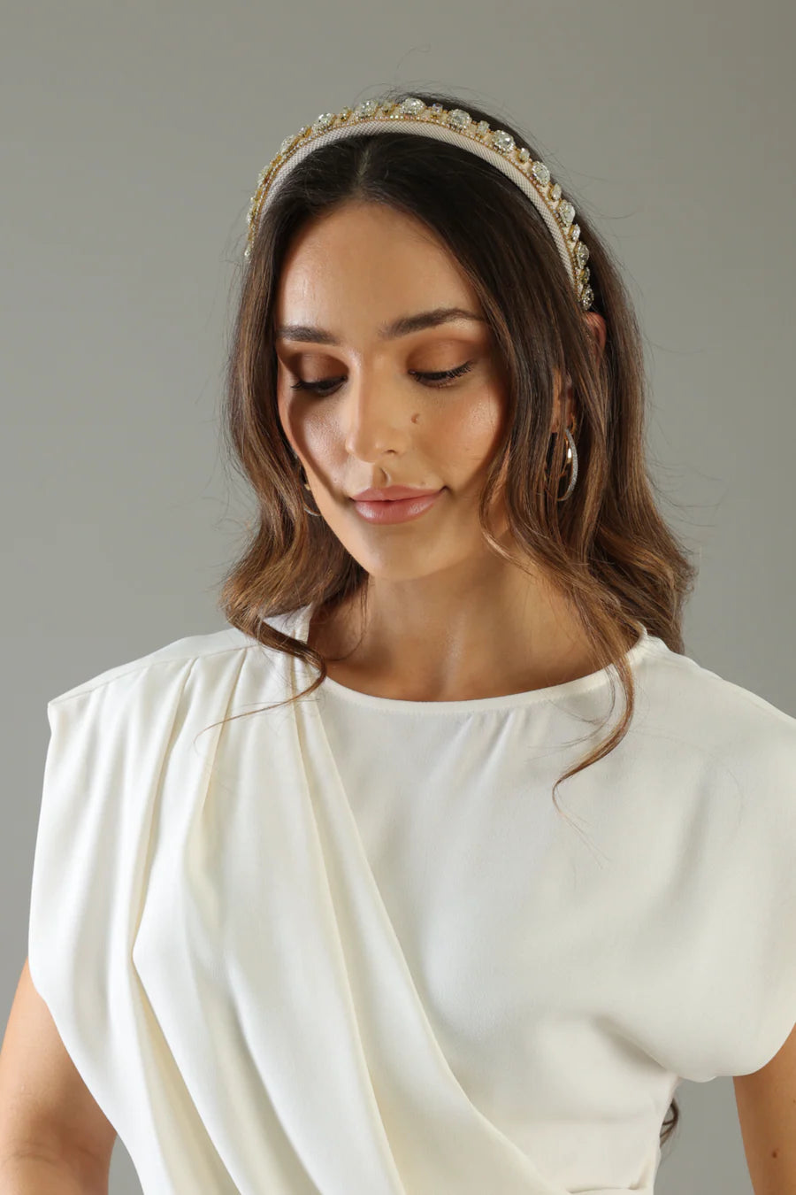 Laurel Headband - White