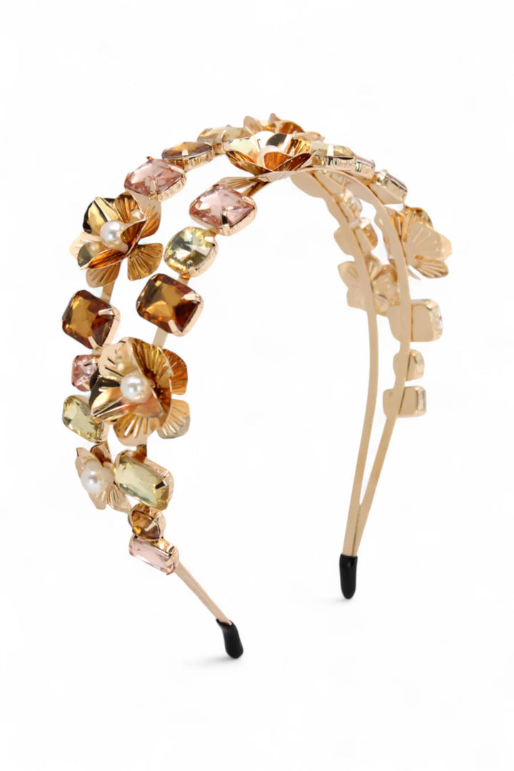 Natasha Headband - Gold