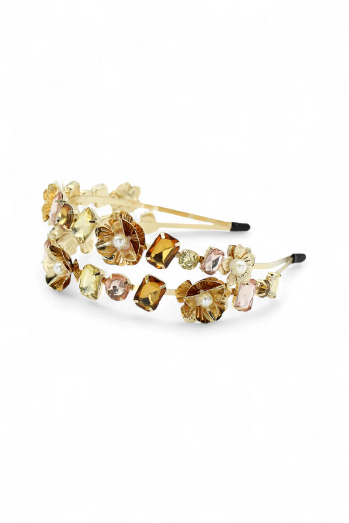 Natasha Headband - Gold