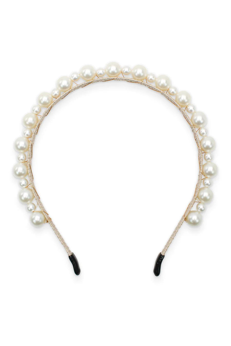 Perla Headband - Pearl Gold