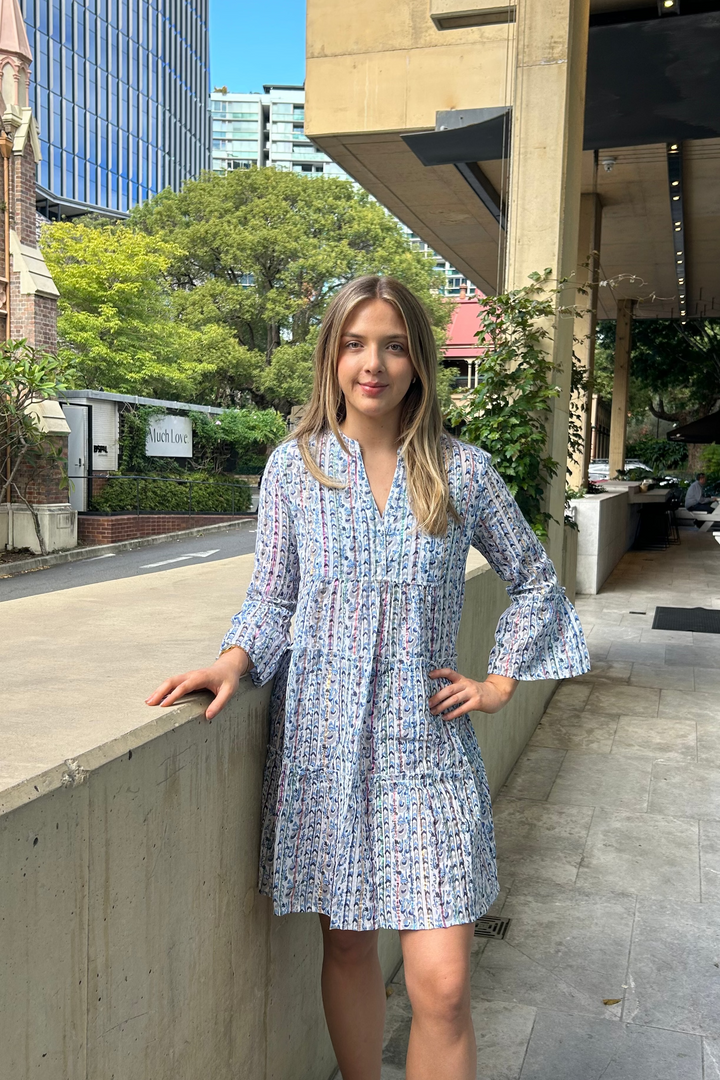 Morocco Mini Dress - Crystal