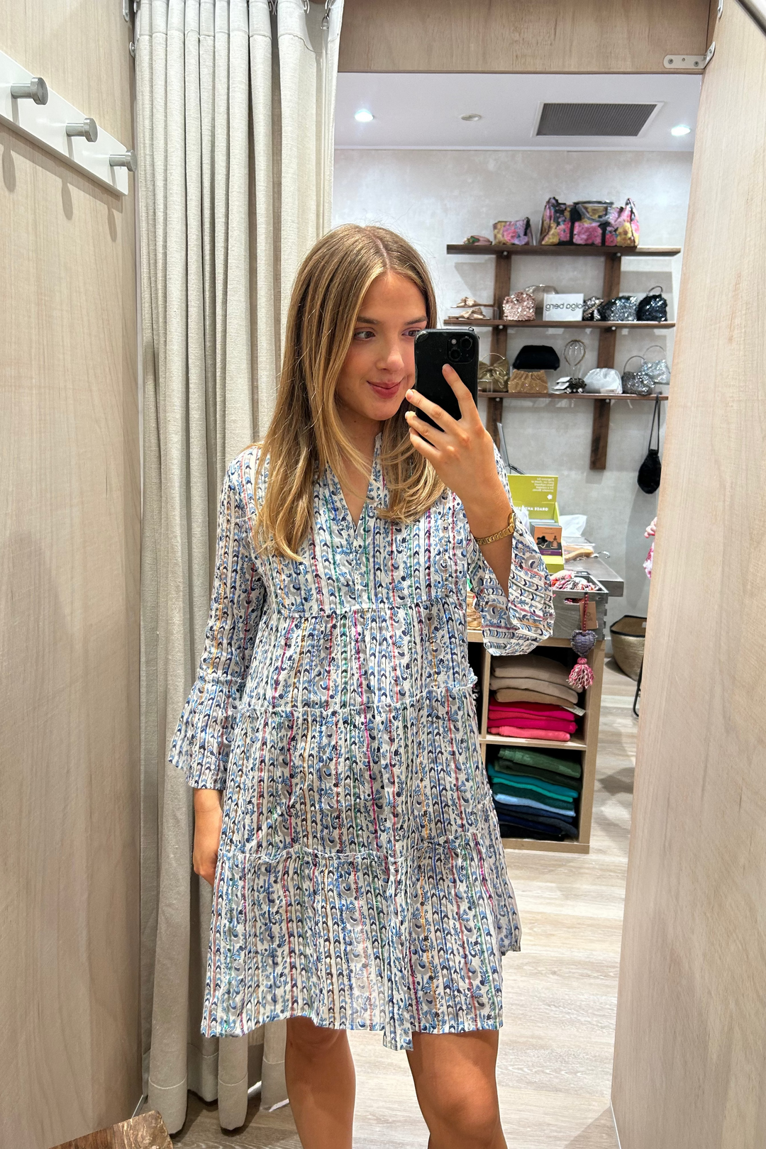 Morocco Mini Dress - Crystal
