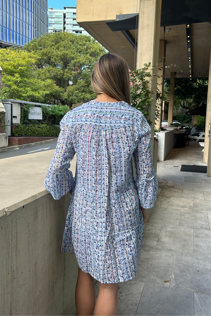 Morocco Mini Dress - Crystal