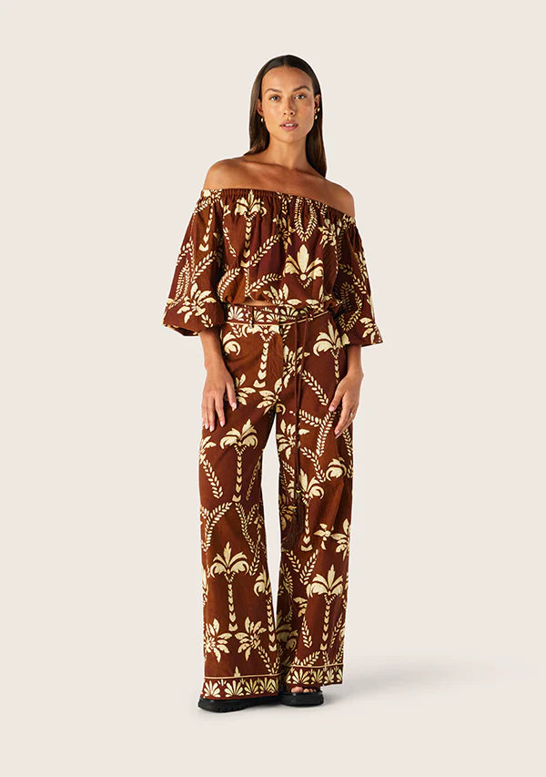 Deia Print Pants