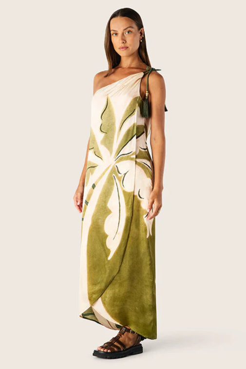 Mos The Label Lorena One Shoulder Dress