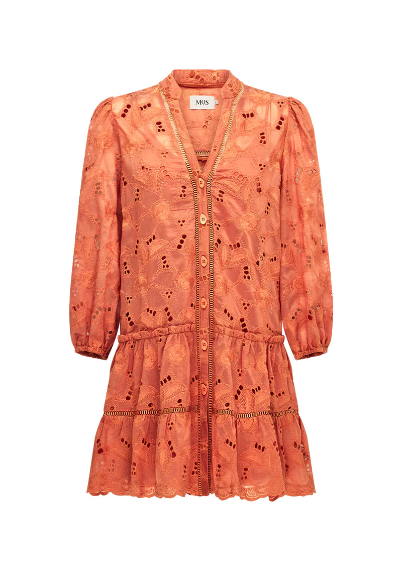 Mos The Label Loretta Mini Dress Hibiscus