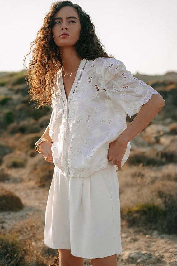 Mos The Label Loretta Shirt Bright White