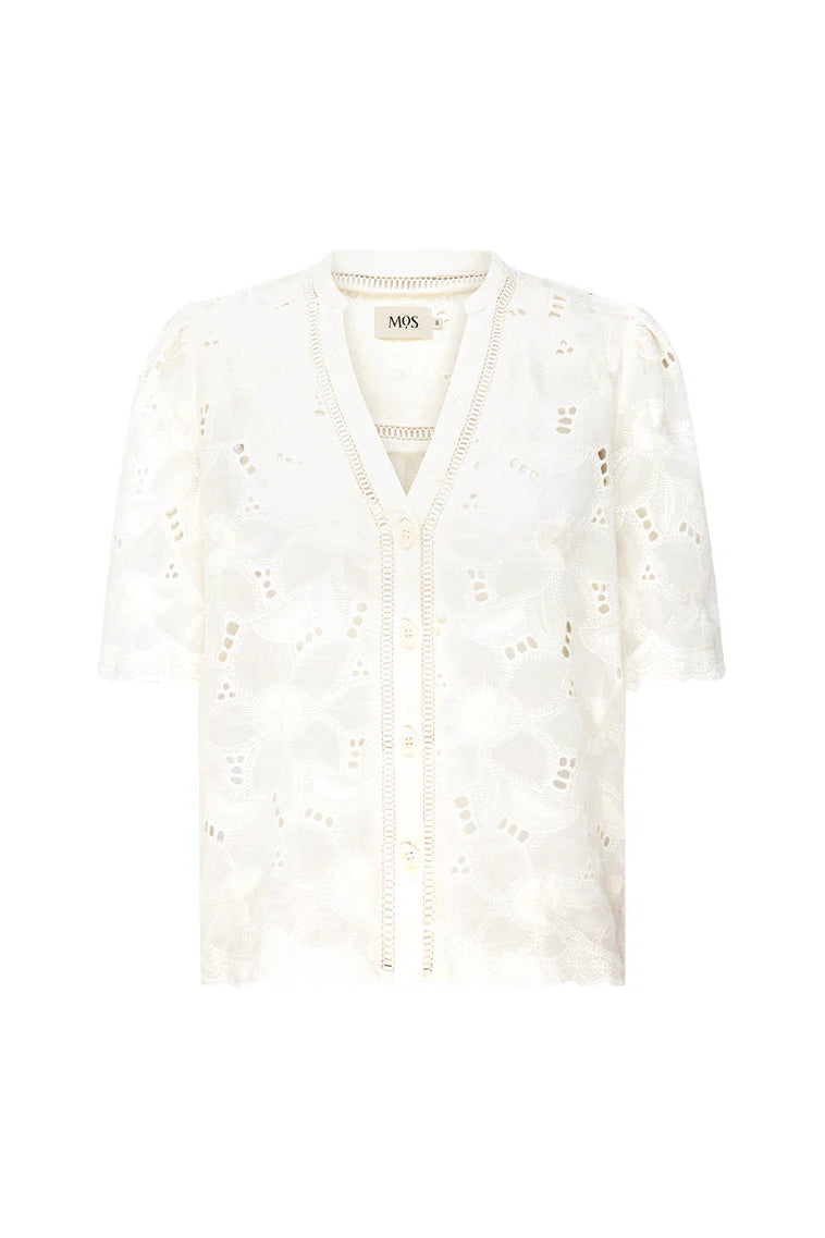 Mos The Label Loretta Shirt Bright White
