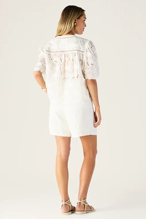 Mos The Label Loretta Shirt Bright White
