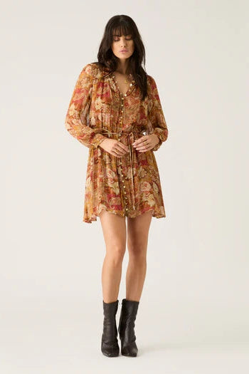 Morgan Print Mini Dress
