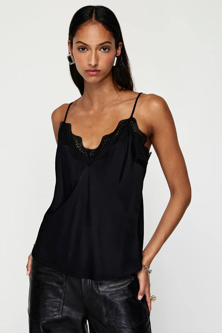 Suri Cami Top - Black