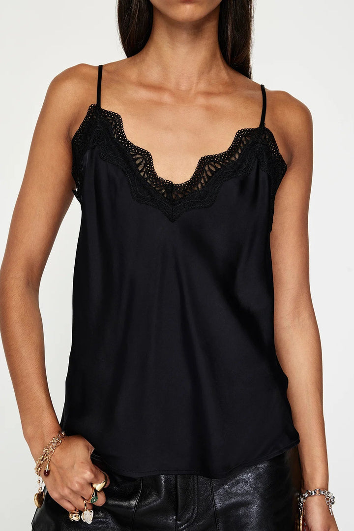Suri Cami Top - Black