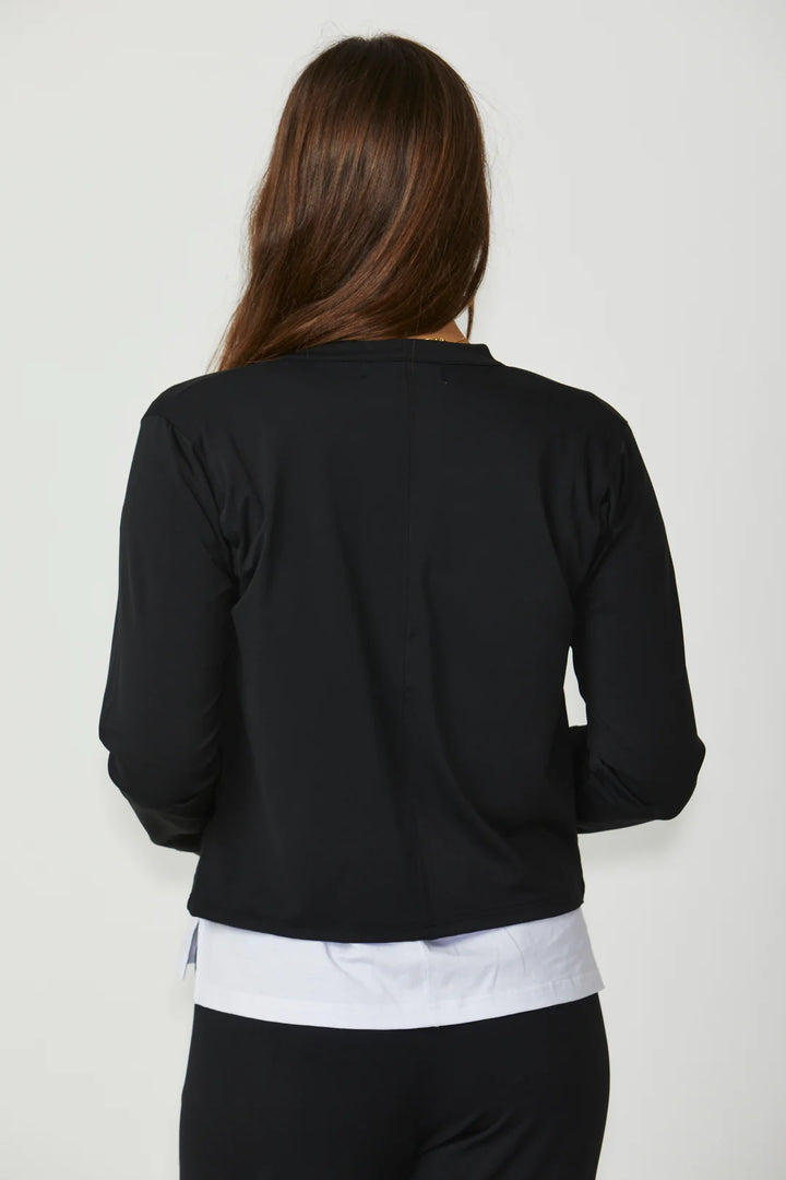Keats Cropped Jacket - Black
