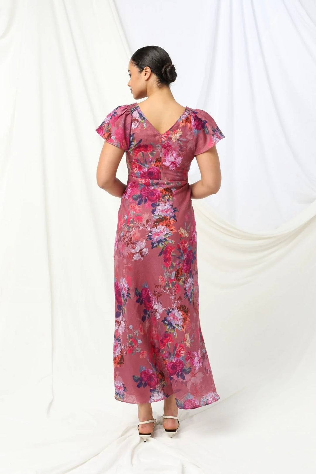 Nina Dress - Dusty Pink