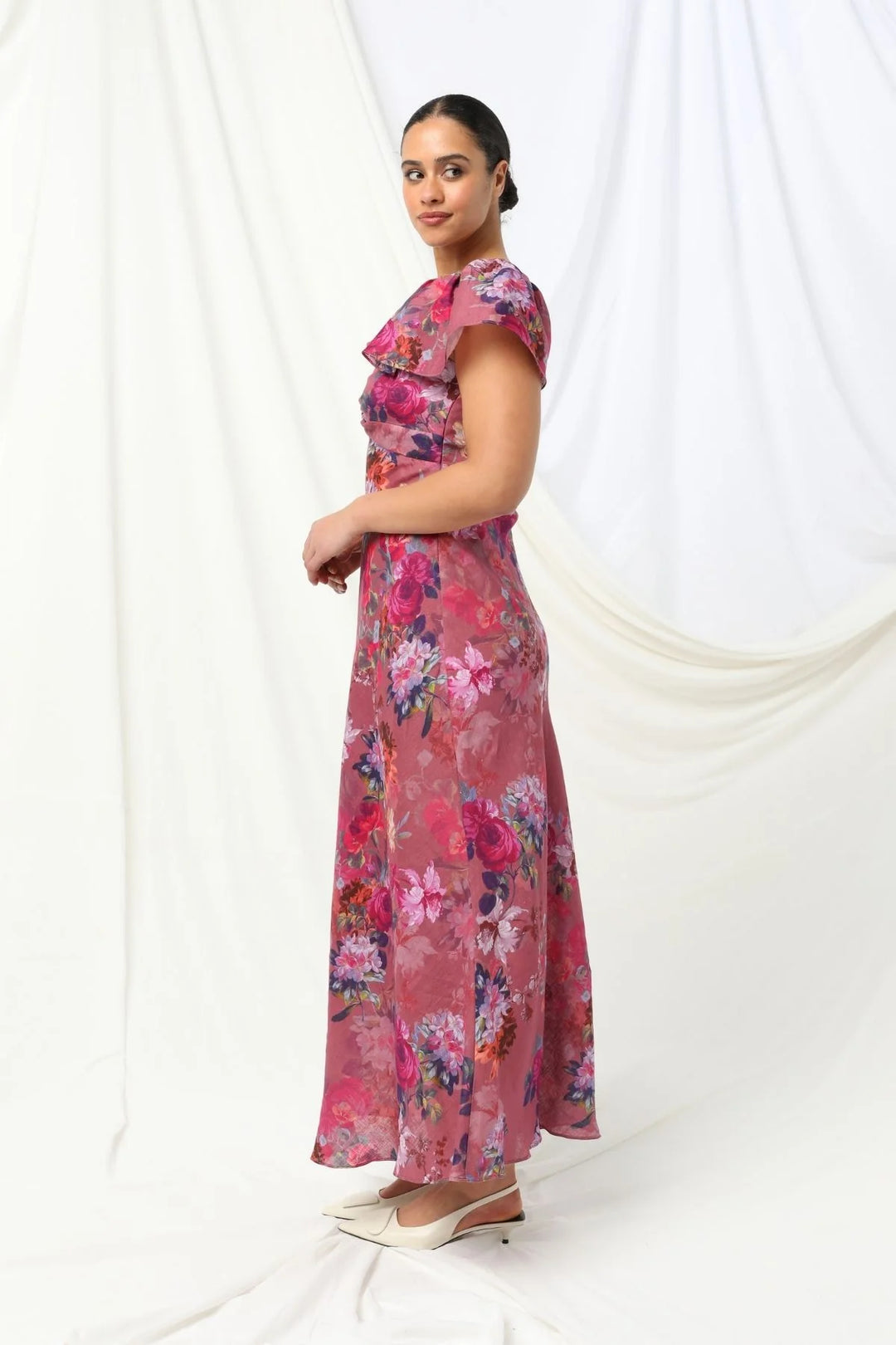 Nina Dress - Dusty Pink