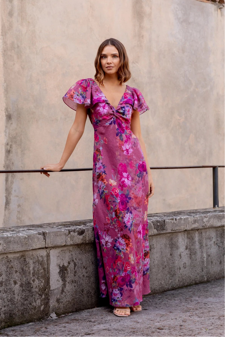 Nina Dress - Dusty Pink