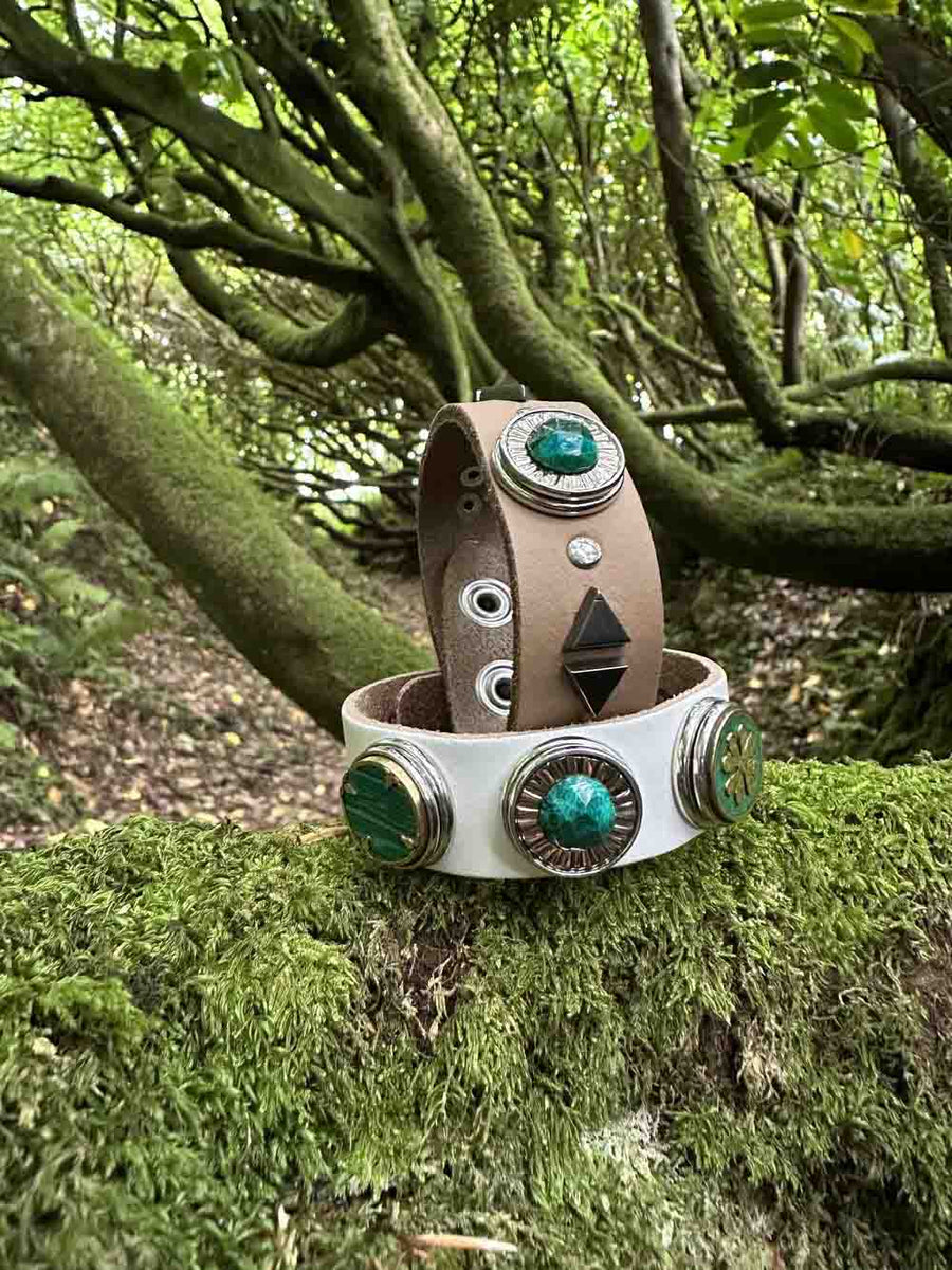 NOOSA-Amsterdam ORIGINAL Chunk AURA - Muschel-Anhänger Mit Weißmetall Für Armband