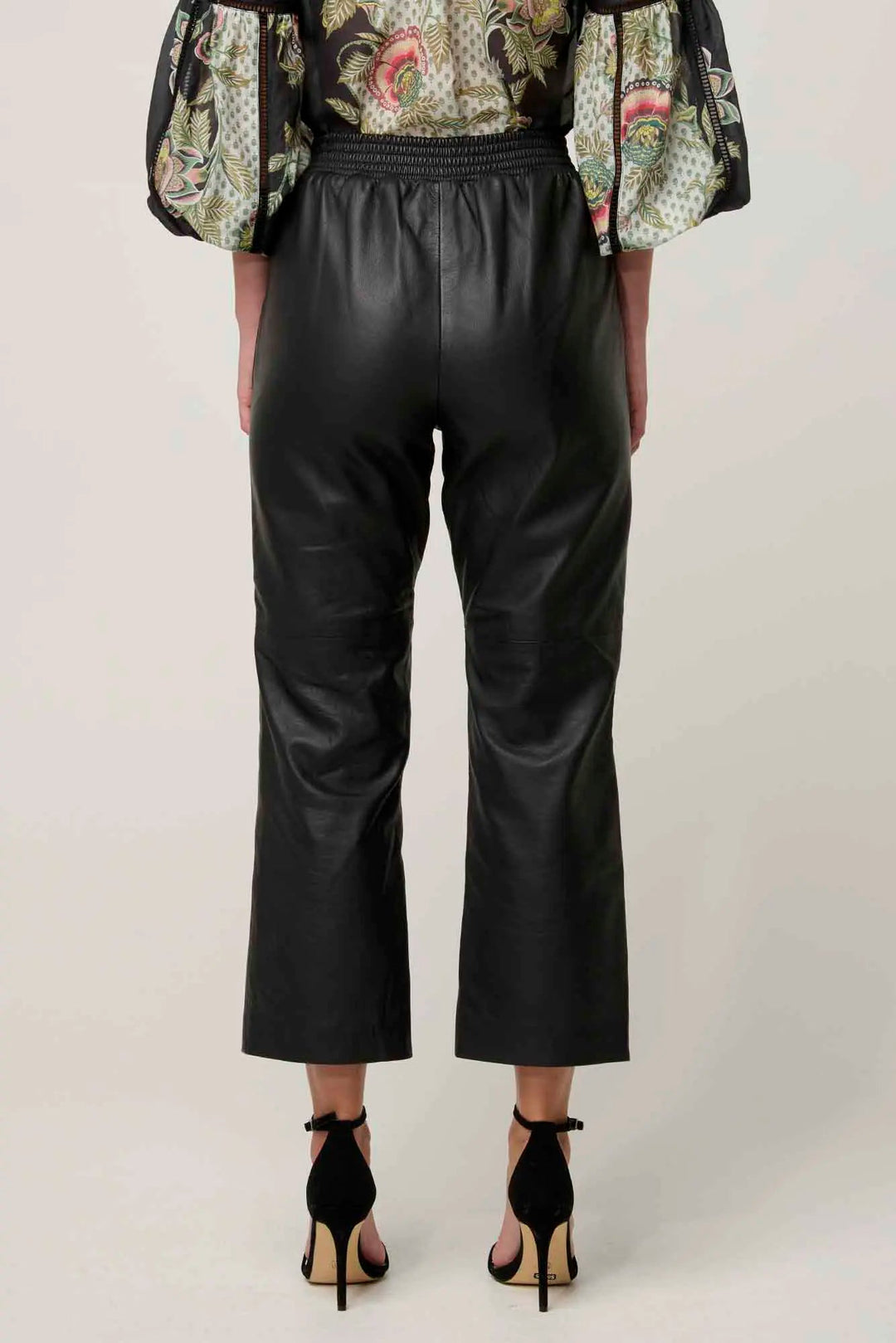 Montoya Leather Pant - Onyx