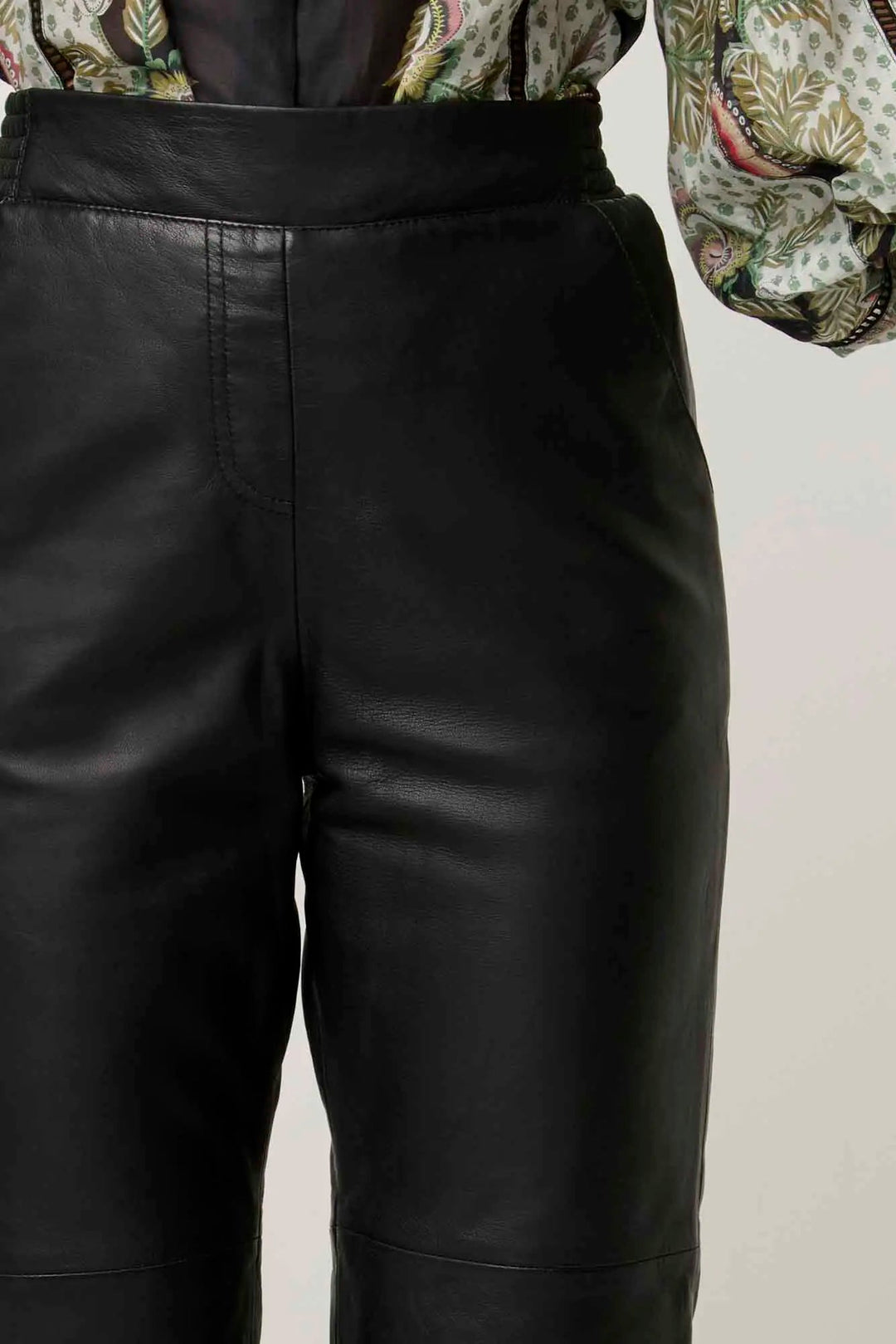 Montoya Leather Pant - Onyx