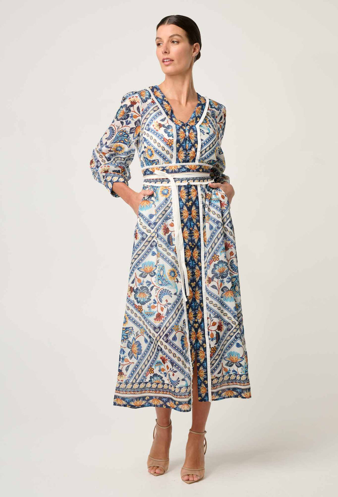 Alexis Midi Dress - Petinos Floros