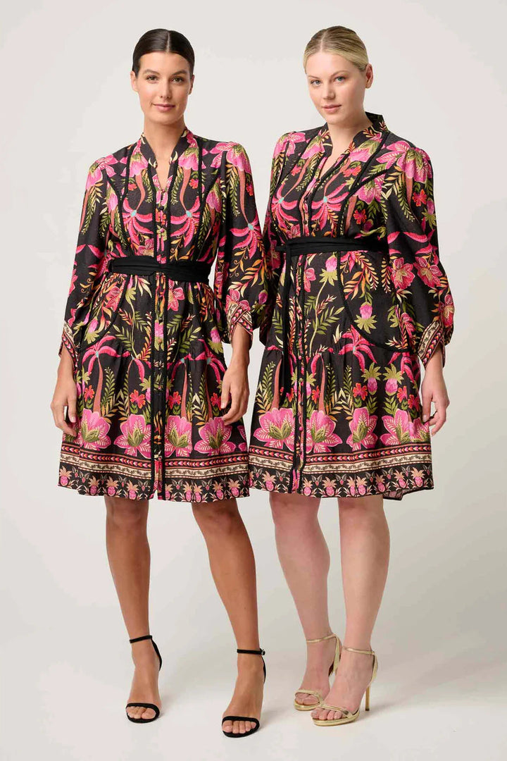 Once Was Aurelia Viscose Lace Dress Anthos Lotos