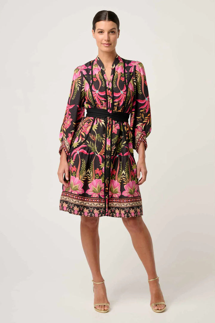 Once Was Aurelia Viscose Lace Dress Anthos Lotos