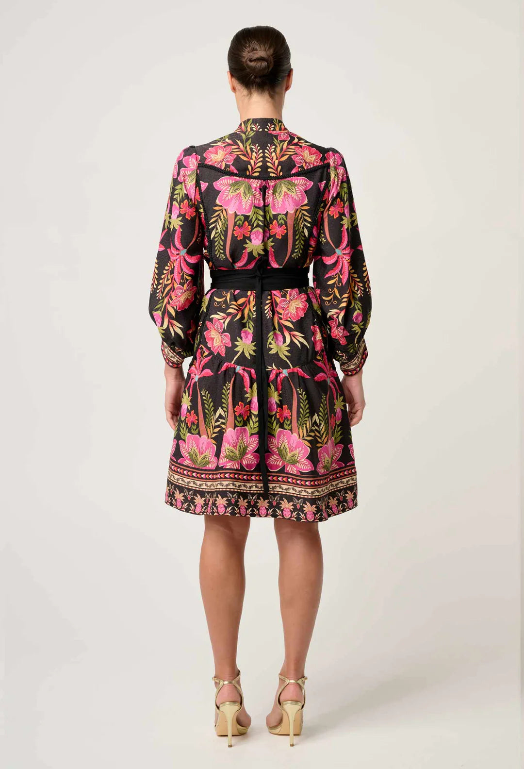 Once Was Aurelia Viscose Lace Dress Anthos Lotos