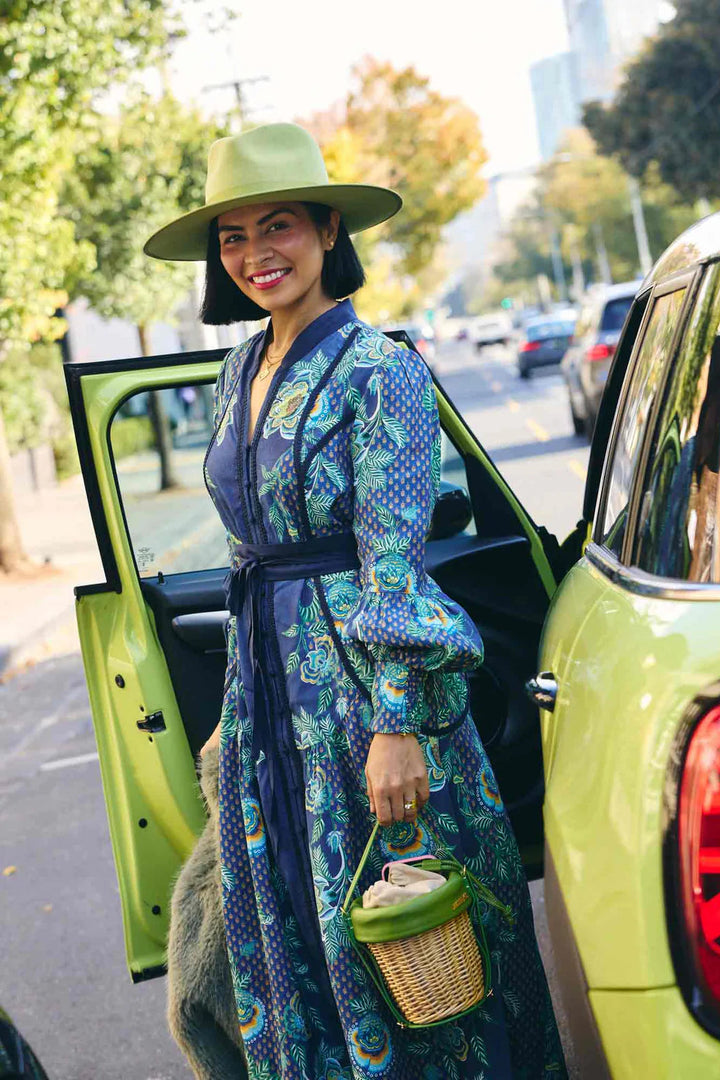 Esmeralda Midi Dress - Mariposa Zafiro